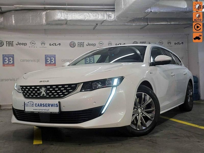 Biały Używany 2021 Peugeot 508 Kombi | 84 900 zł (Uczciwa cena) - Obraz 1/4