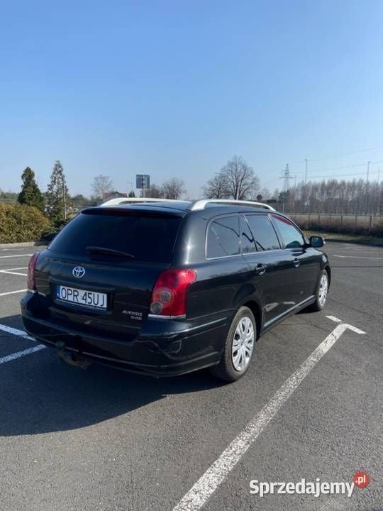 Czarny Używany 2008 Toyota Avensis Kombi | 10 500 zł (Uczciwa cena) - Obraz 1/3