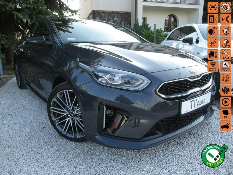 Szary (metalik) Używany 2021 Kia ProCeed 2 Hatchback | 69 020 zł (Super Cena) - Obraz 1/4