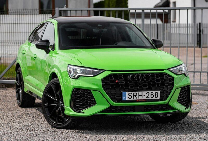 Zielony Używany 2020 Audi RS Q3 SUV | 214 900 zł - Obraz 1/4