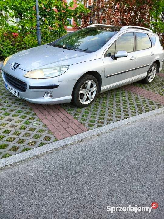 Srebrny Używany 2005 Peugeot 407 Kombi | 4000 zł (Dobra cena) - Obraz 1/4