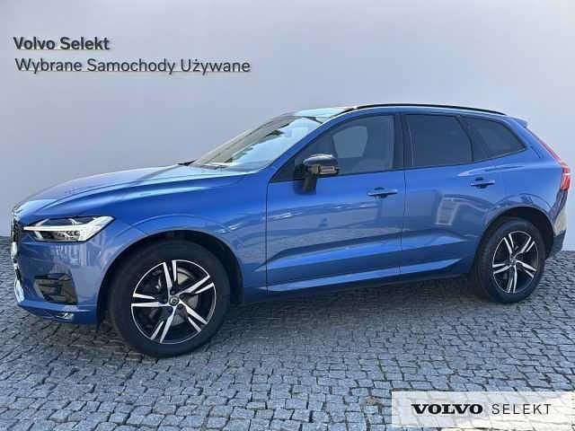 Niebieski Używany 2021 Volvo XC60 SUV | 149 900 zł (Dobra cena) - Obraz 1/3