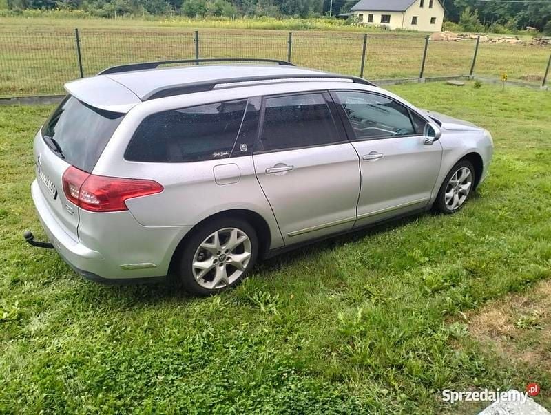 Srebrny Używany 2008 Citroën C5 Kombi | 21 500 zł - Obraz 1/3