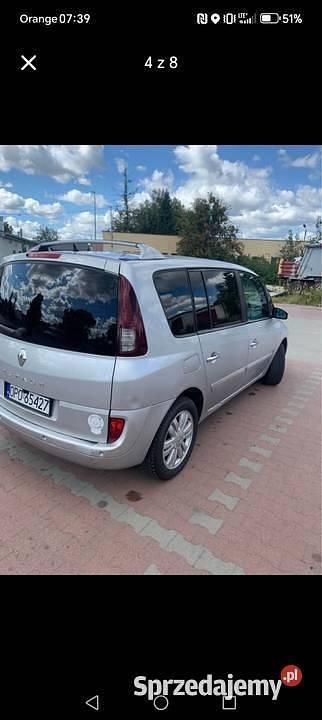 Srebrny Używany 2007 Renault Espace Minivan | 5000 zł (Dobra cena) - Obraz 1/4