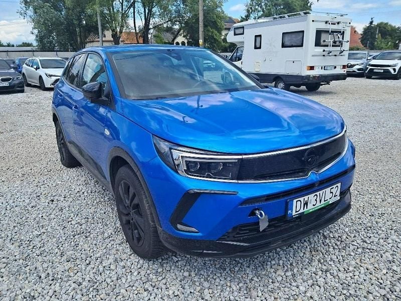 Niebieski Używany 2022 Opel Grandland X SUV | 58 590 zł (Super Cena) - Obraz 1/4