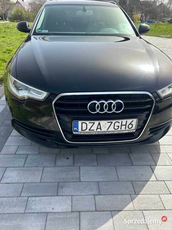 Czarny Używany 2012 Audi A6 Kombi | 52 000 zł - Obraz 1/4