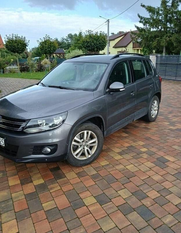 Szary Używany 2014 VW Tiguan SUV | 39 500 zł (Super Cena) - Obraz 1/4