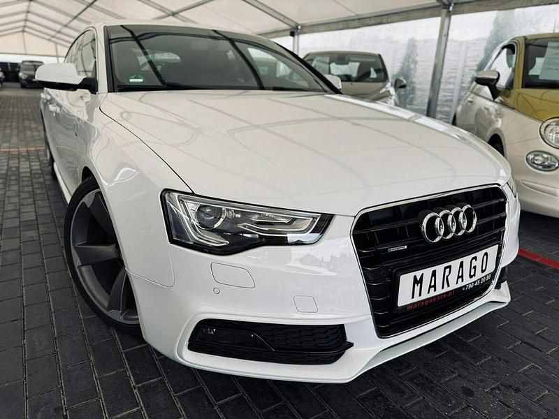 Biały Używany 2014 Audi A5 S-Line Coupe | 69 700 zł (Dość drogi) - Obraz 1/4