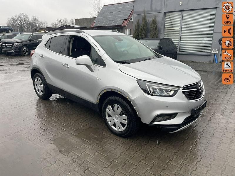 Srebrny (metalik) Używany 2018 Opel Mokka SUV | 19 900 zł - Obraz 1/4