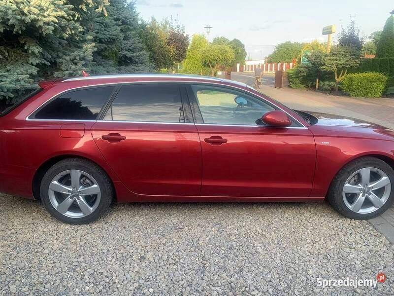 Bordowy Używany 2014 Audi A6 Sedan/Limuzyna | 59 500 zł (Dobra cena) - Obraz 1/4