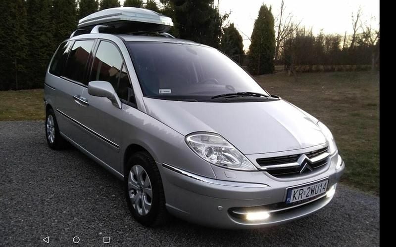 Srebrny Używany 2008 Citroën C8 Minivan | 2600 zł - Obraz 1/4