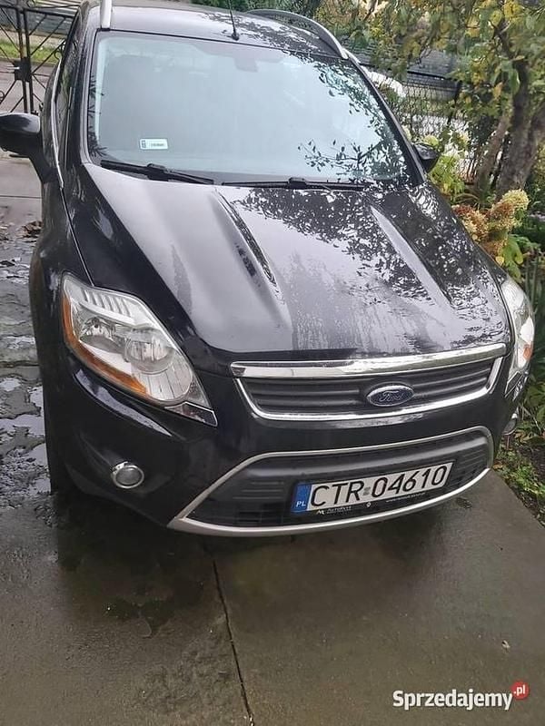 Czarny Używany 2010 Ford Kuga SUV | 30 900 zł (Uczciwa cena) - Obraz 1/4