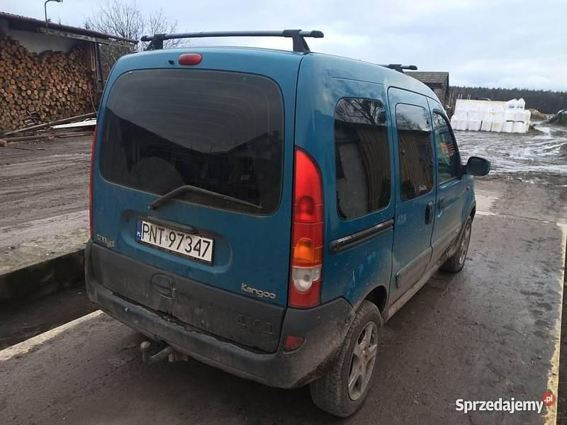 Niebieski Używany 2005 Renault Kangoo Minivan | 4000 zł (Uczciwa cena) - Obraz 1/4