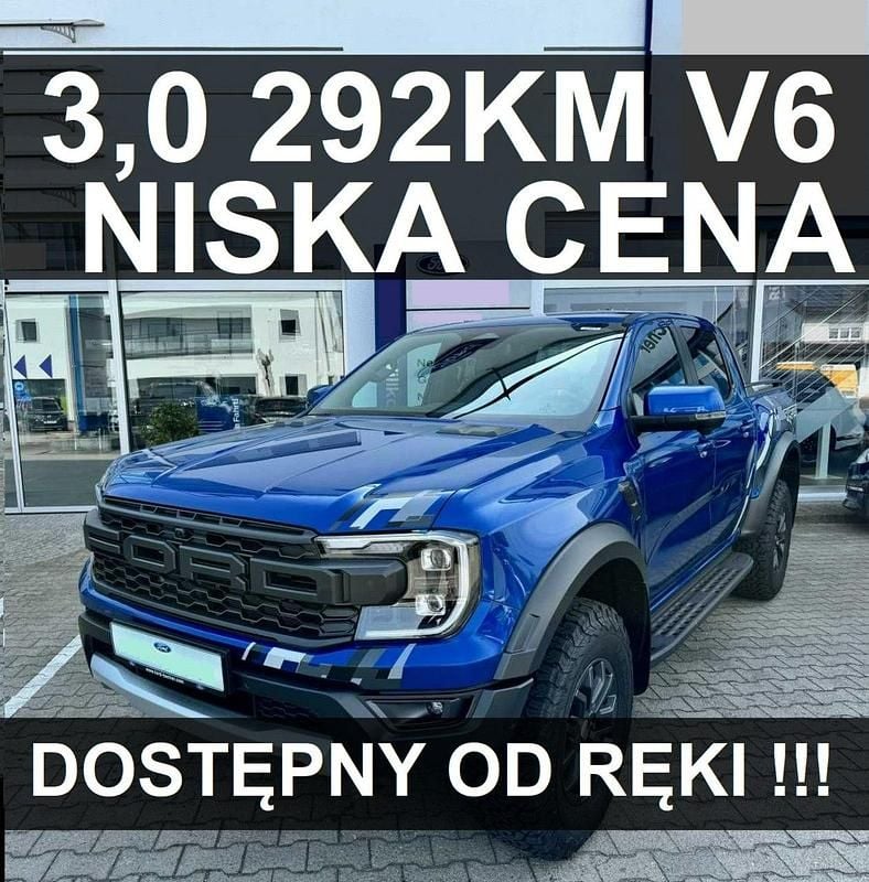 Nowe Ford Ranger Raptor 292 KM (214 kW) 2025 Niebieski (metalik) Pickup