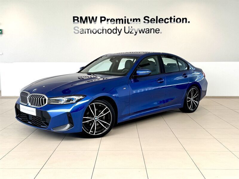 Portimao blue metallic metalizowany Używany 2022 BMW 320 Shadowline Sedan/Limuzyna | 175 000 zł (Drogi) - Obraz 1/3