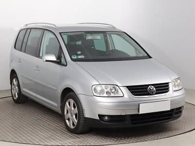 Srebrny Używany 2004 VW Touran Minivan | 5999 zł (Dobra cena) - Obraz 1/4