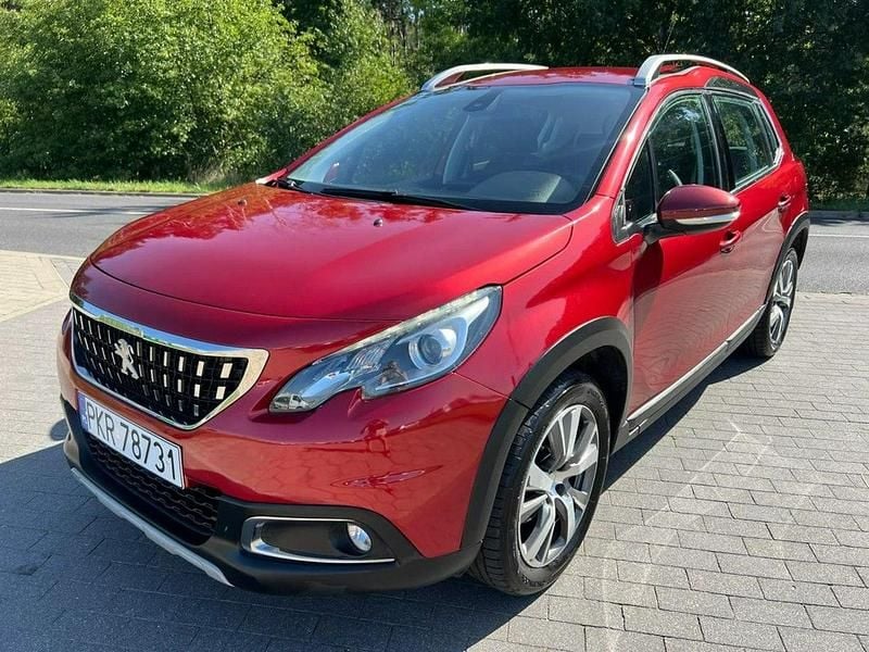 Czerwony Używany 2016 Peugeot 2008 SUV | 33 000 zł (Dobra cena) - Obraz 1/4