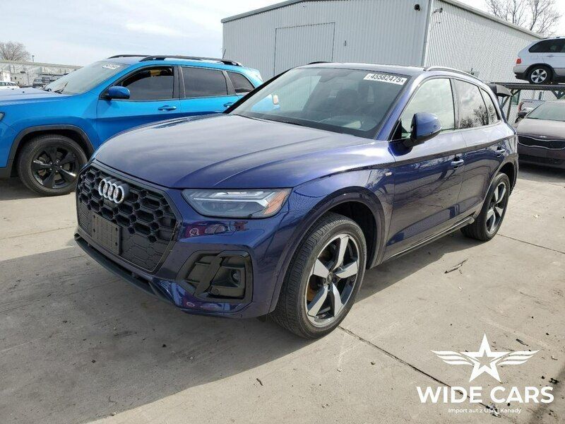 Niebieski (metalik) Używany 2022 Audi Q5 SUV | 77 800 zł - Obraz 1/4