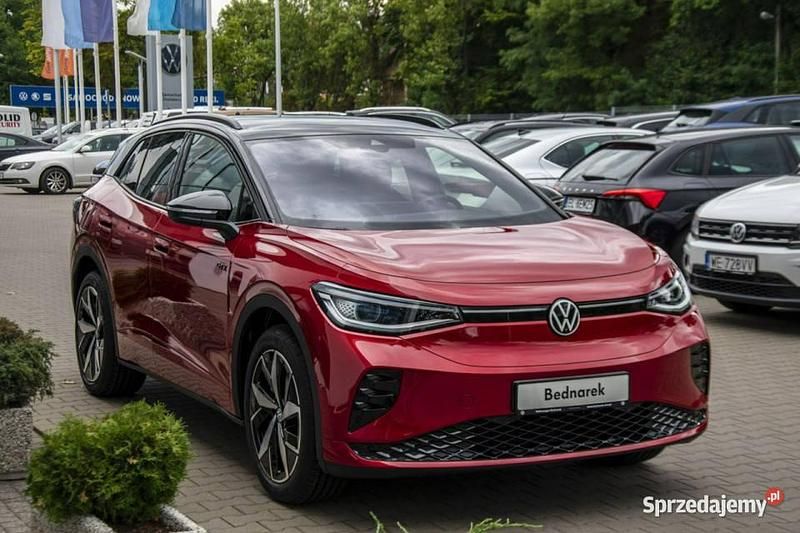 Nowe VW ID.4 GTX 210 kW (286 KM) 2026 Czerwony SUV