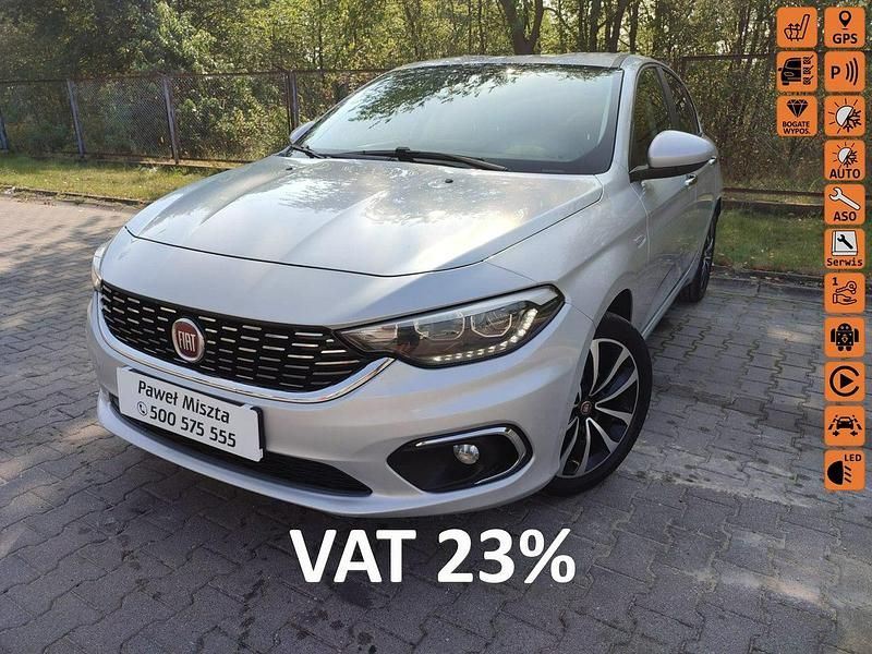 Szary (metalik) Używany 2019 Fiat Tipo Hatchback | 52 700 zł (Dość drogi) - Obraz 1/4