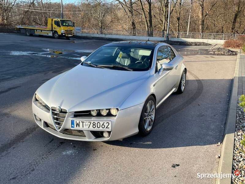 Srebrny Używany 2006 Alfa Romeo Brera Coupe | 19 000 zł - Obraz 1/4