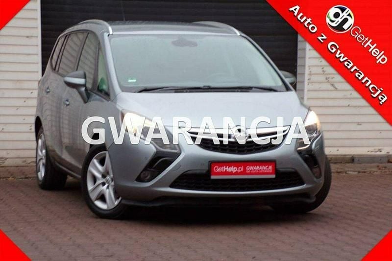 Srebrny Używany 2012 Opel Zafira Minivan | 26 900 zł (Uczciwa cena) - Obraz 1/4