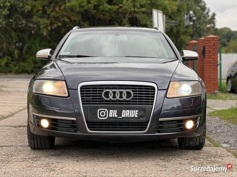 Czarny Używany 2005 Audi A6 Kombi | 16 500 zł - Obraz 1/4