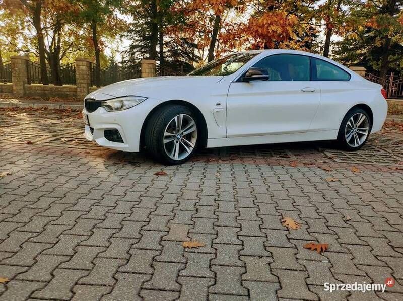 Biały Używany 2016 BMW 428 Luxury Line Coupe | 85 500 zł - Obraz 1/4