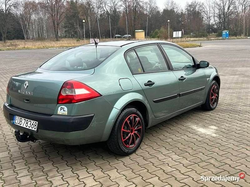 Używany Renault Mégane II 2003 Zielony Sedan/Limuzyna