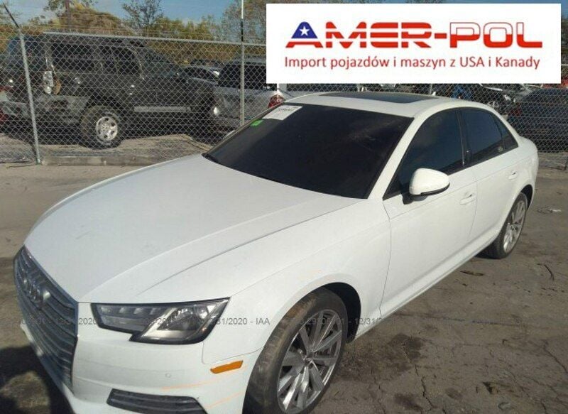 Biały Używany 2017 Audi A4 Premium Sedan/Limuzyna | 70 000 zł - Obraz 1/4