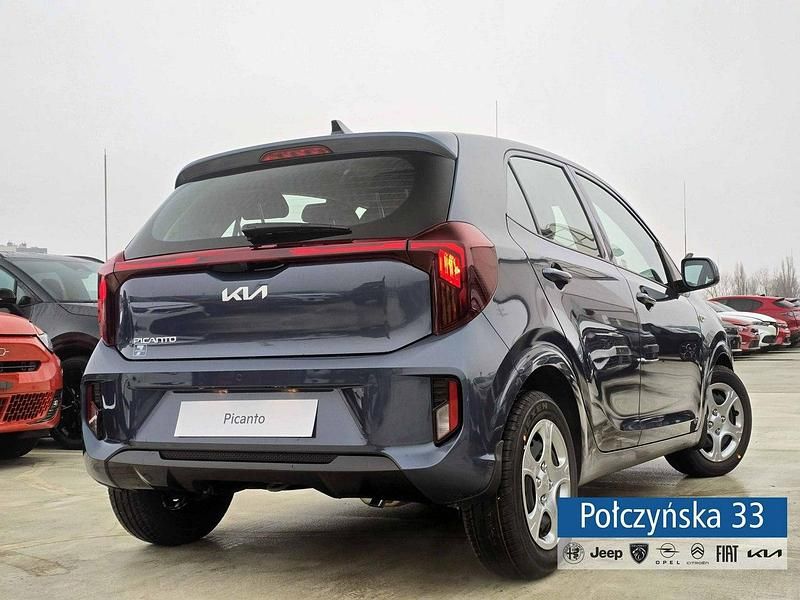 Nowe Kia Picanto 79 KM (58 kW) 2025 Niebieski ciemny (metalik) Hatchback