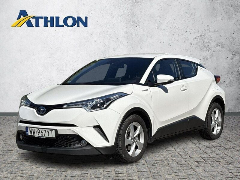 Biały Używany 2019 Toyota C-HR SUV | 74 500 zł (Dobra cena) - Obraz 1/4
