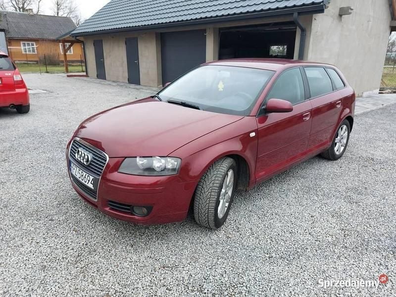 Wiśniowy Używany 2004 Audi A3 Sedan/Limuzyna | 13 500 zł (Uczciwa cena) - Obraz 1/4