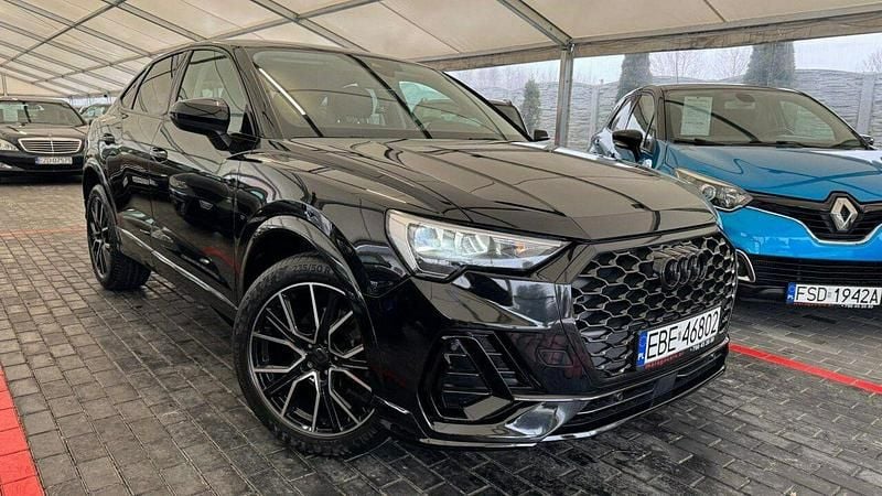 Używany Audi Q3 Sportback 150 KM (110 kW) 2021 Czarny SUV