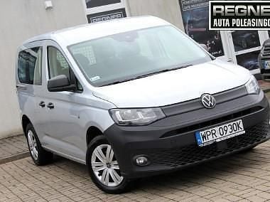 Srebrny Używany 2021 VW Caddy Minivan | 77 900 zł (Uczciwa cena) - Obraz 1/4
