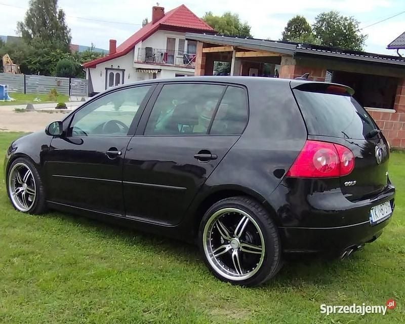Czarny Używany 2007 VW Golf V GT Sedan/Limuzyna | 18 900 zł (Uczciwa cena) - Obraz 1/4