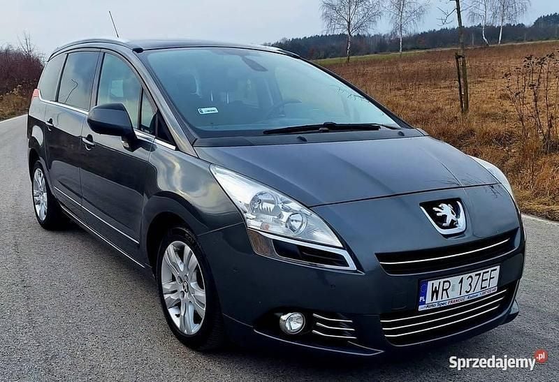 Szary Używany 2010 Peugeot 5008 Minivan | 20 000 zł (Uczciwa cena) - Obraz 1/4