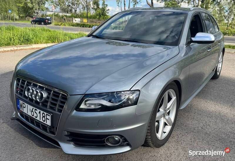 Szary Używany 2010 Audi S4 Kombi | 44 900 zł - Obraz 1/4