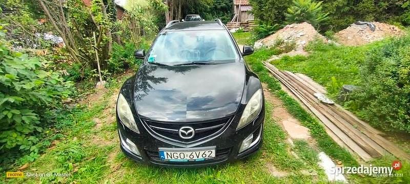 Czarny Używany 2008 Mazda 6 Kombi | 11 000 zł (Uczciwa cena) - Obraz 1/4