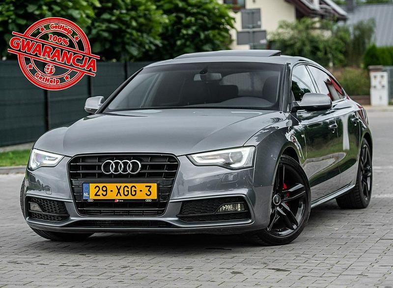 Szary Używany 2012 Audi A5 S-Line Coupe | 48 700 zł - Obraz 1/4