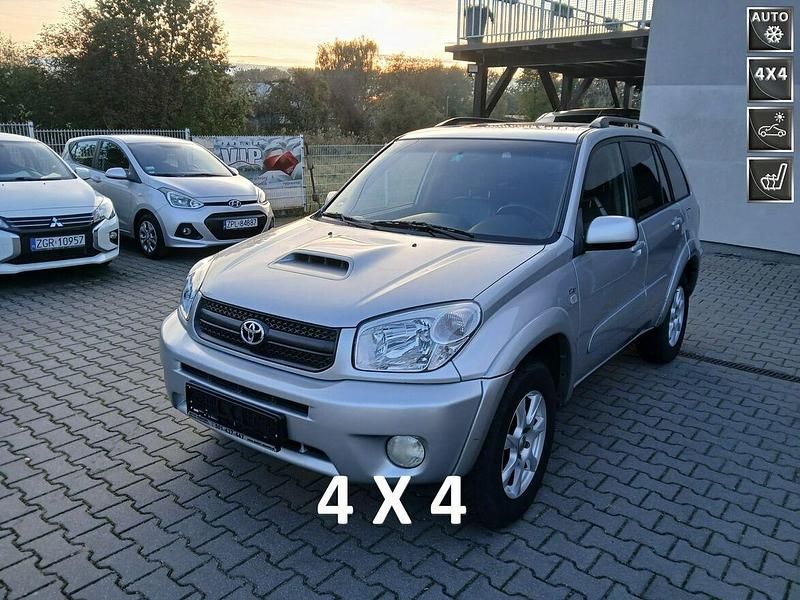 Srebrny Używany 2004 Toyota RAV4 SUV | 23 900 zł (Uczciwa cena) - Obraz 1/4