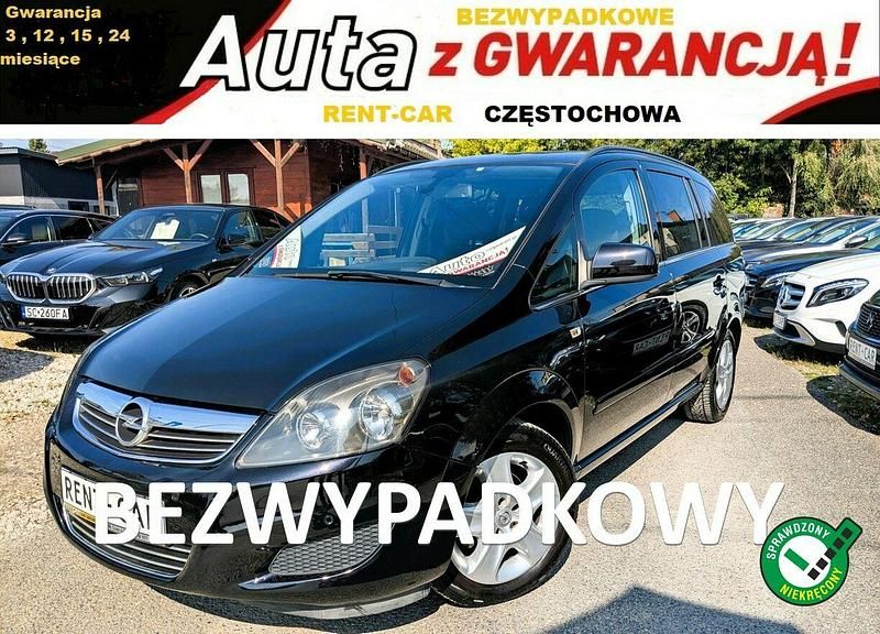 Czarny Używany 2011 Opel Zafira Minivan | 19 900 zł (Dość drogi) - Obraz 1/4