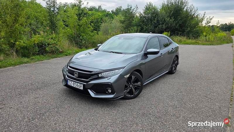Grafitowy Używany 2018 Honda Civic Sport Sedan/Limuzyna | 80 500 zł (Dość drogi) - Obraz 1/4