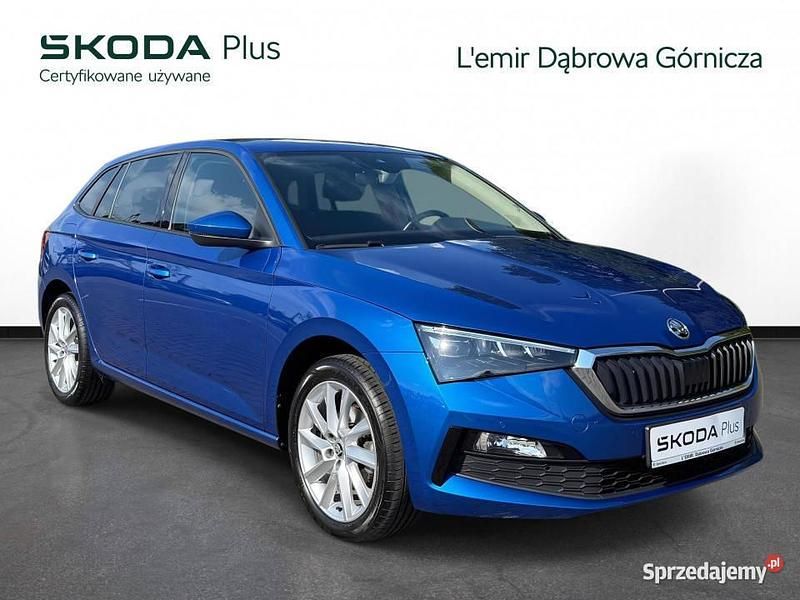 Niebieski Używany 2023 Skoda Scala Style Hatchback | 85 900 zł (Dość drogi) - Obraz 1/4