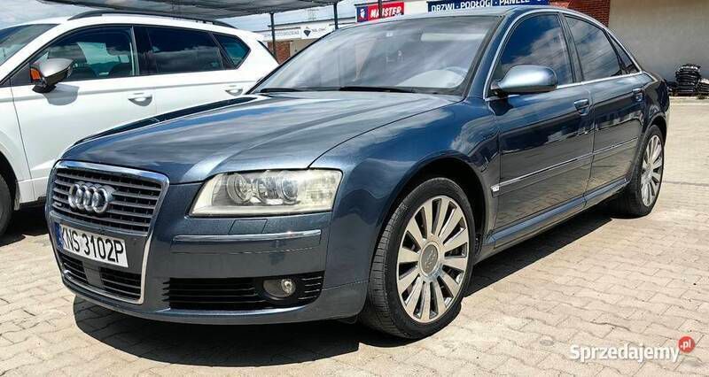 Używany Audi A8 2007 Grafitowy Sedan/Limuzyna