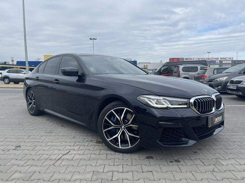 Używany BMW 540 333 KM (244 kW) 2021 Czarny (metalik) Sedan/Limuzyna