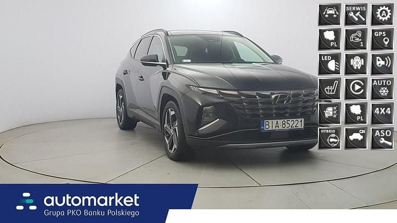 Czarny Używany 2021 Hyundai Tucson SUV | 112 850 zł (Uczciwa cena) - Obraz 1/4