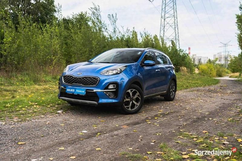 Niebieski Używany 2019 Kia Sportage SUV | 79 999 zł (Uczciwa cena) - Obraz 1/4
