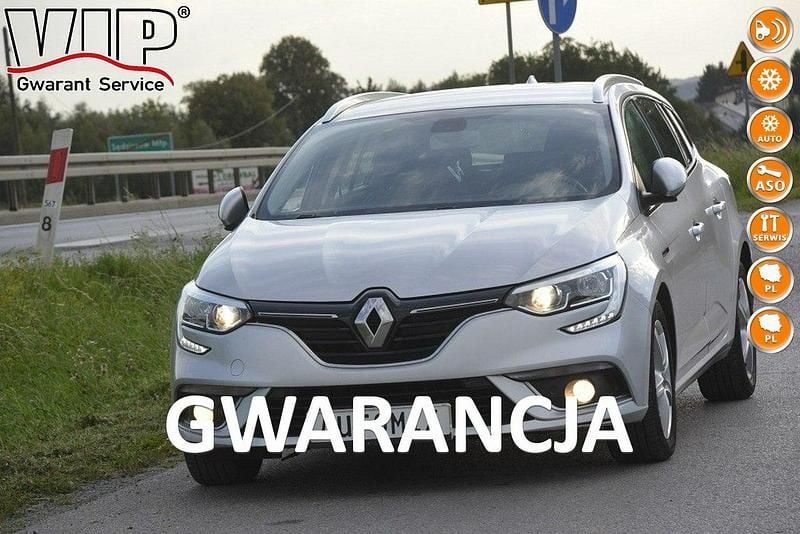 Srebrny Używany 2018 Renault Mégane GrandTour Kombi | 35 300 zł (Uczciwa cena) - Obraz 1/4