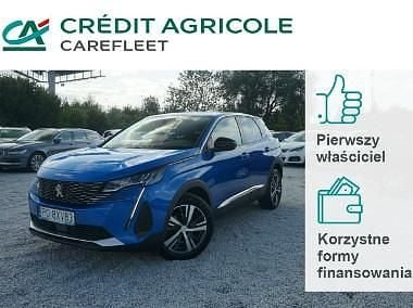 Niebieski Używany 2022 Peugeot 3008 Allure SUV | 83 000 zł (Uczciwa cena) - Obraz 1/4